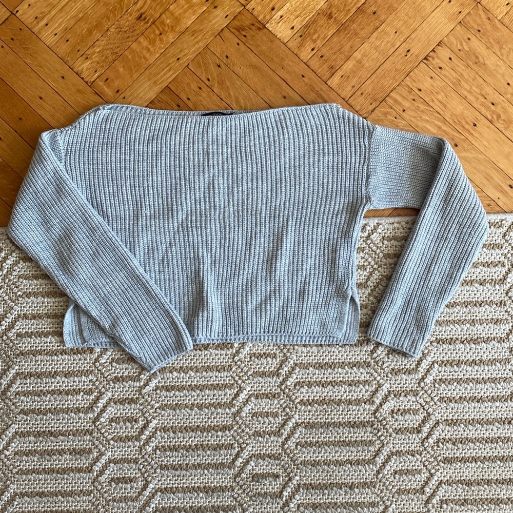 BOOHOO off the shoulder sweater